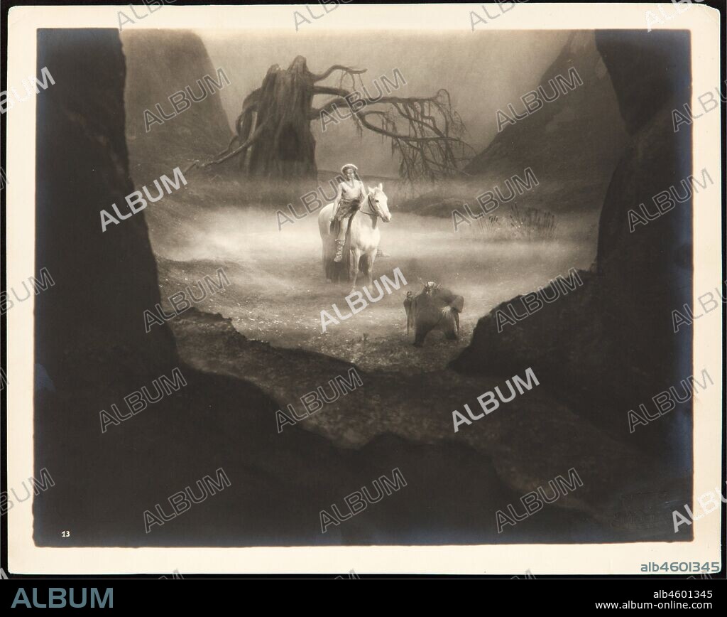 ANONYMOUS. Scene from the film Die Nibelungen: Siegfried by Fritz Lang.