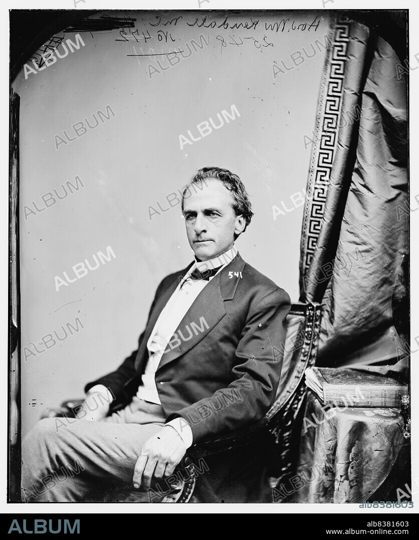 Hon. Chas. West Kendall of NEV, between 1860 and 1875. [Politician, lawyer, librarian, editor, proprietor and miner].