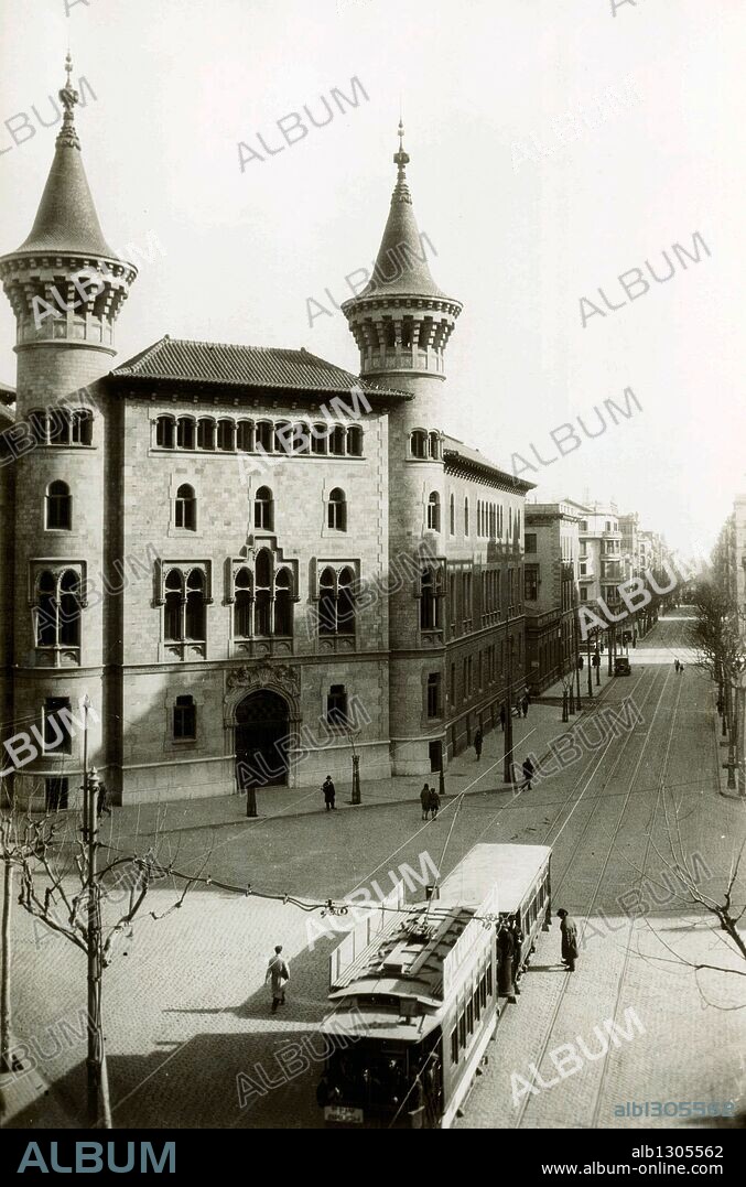 Conservatorio Municipal de Música, en la calle Bruc número 110 de Barcelona.