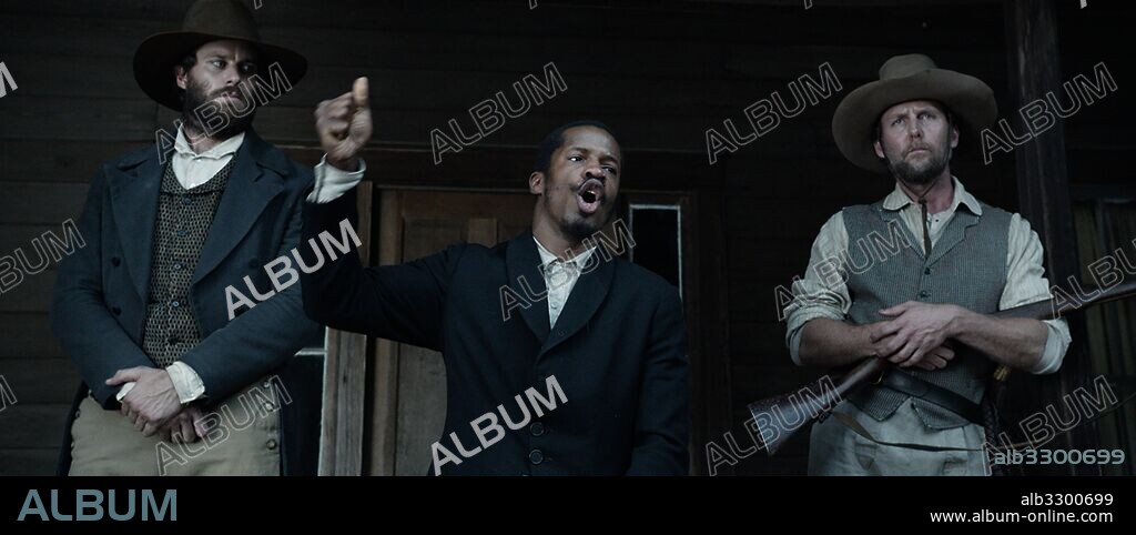 ARMIE HAMMER y NATE PARKER en EL NACIMIENTO DE UNA NACIÓN, 2016 (THE BIRTH OF A NATION), dirigida por NATE PARKER. Copyright BRON STUDIOS/MANDALAY PICTURES/PHANTON FOUR/TINY GIANT ENT.