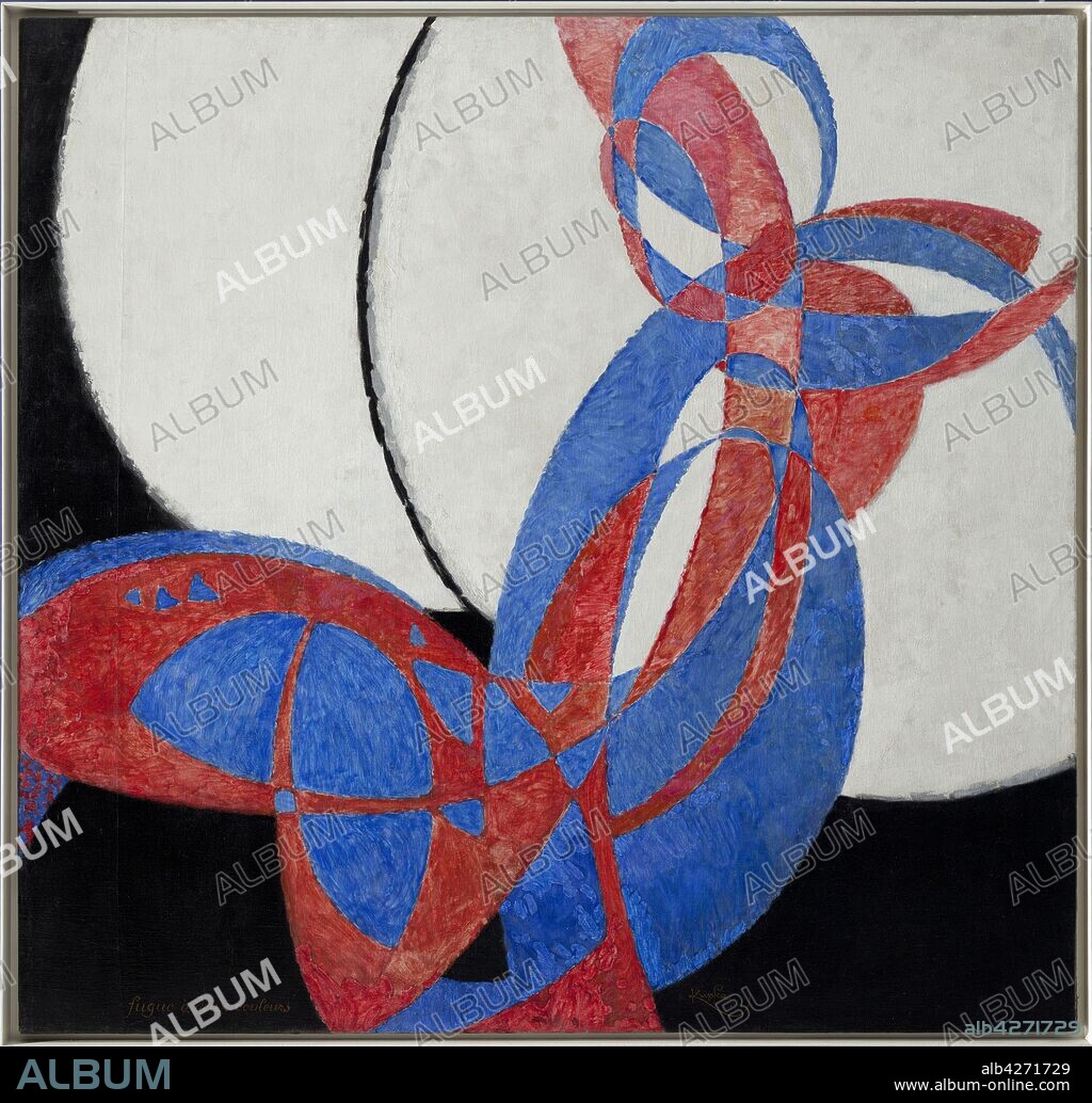 FRANTISEK KUPKA. Amorpha, Fugue in Two Colors.