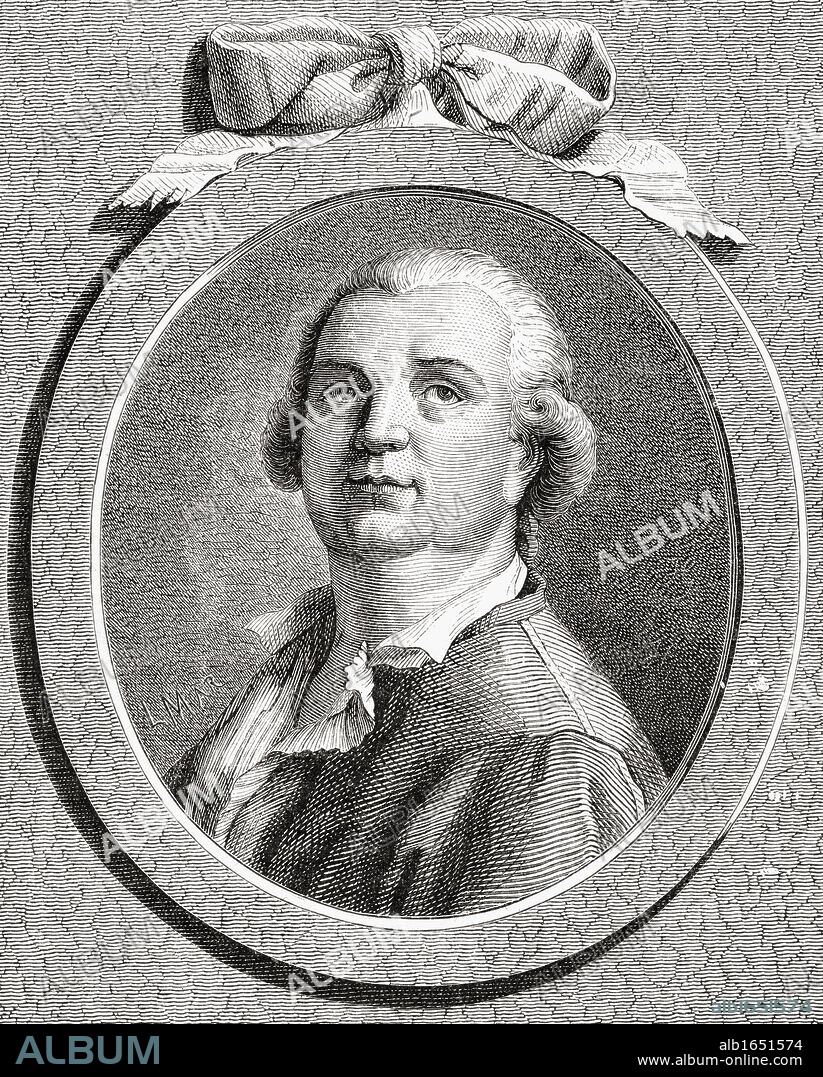 Count Cagliostro aka Guiseppe Balsamo or Joseph Balsamo, 1743-1795.Italian adventurer, magician and freemason. From "Histoire de la Revolution Francaise" by Louis Blanc.