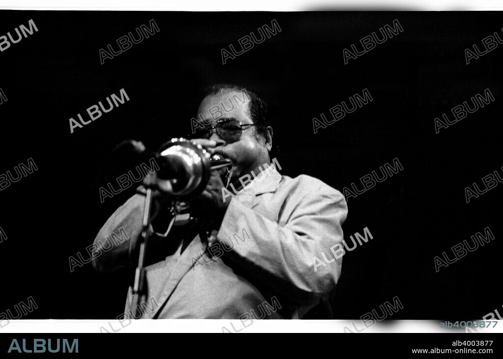 Nat Adderley, Jazz Cafe, London, 1993. Adderley, American jazz cornet and trumpet player, played in the hard bop and soul jazz genres. He was the brother of saxophonist Julian Cannonball Adderley.