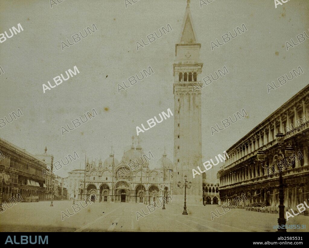 ANDREA TIRALI. Venecia, Plaza de San Marcos y Basílica.