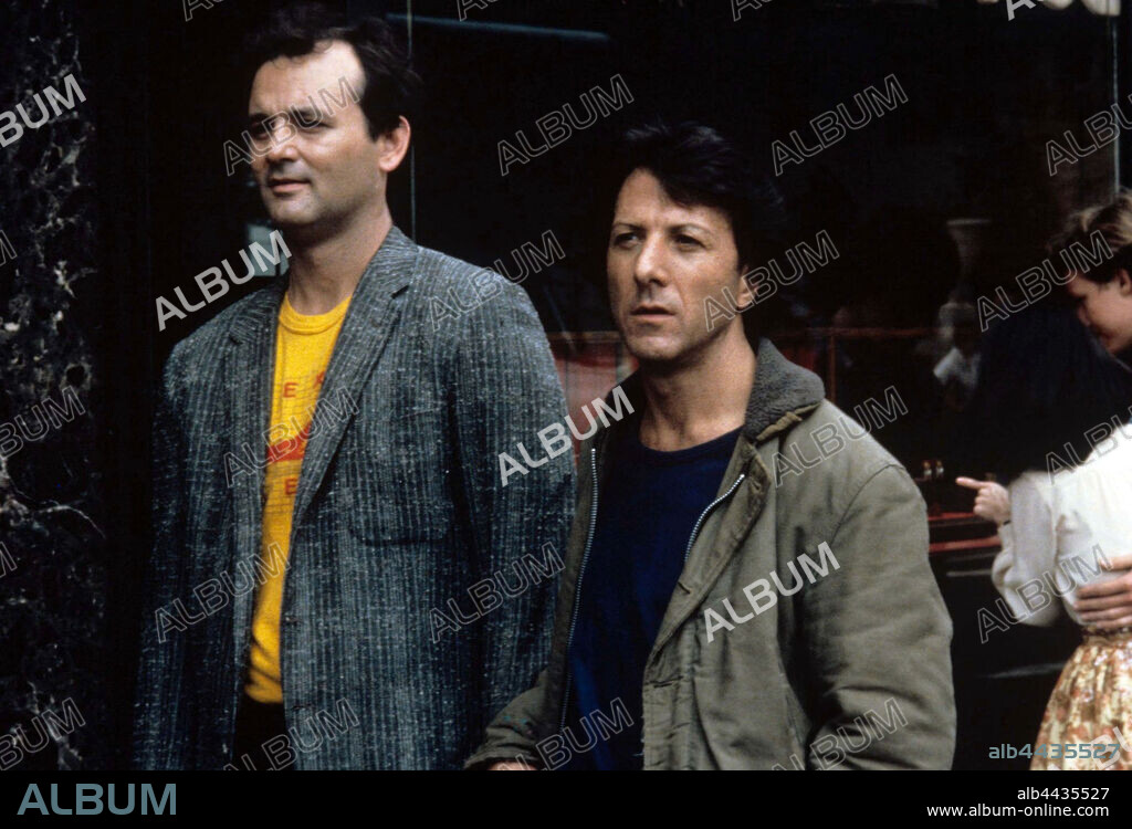 BILL MURRAY y DUSTIN HOFFMAN en TOOTSIE, 1982, dirigida por SYDNEY POLLACK. Copyright COLUMBIA PICTURES.