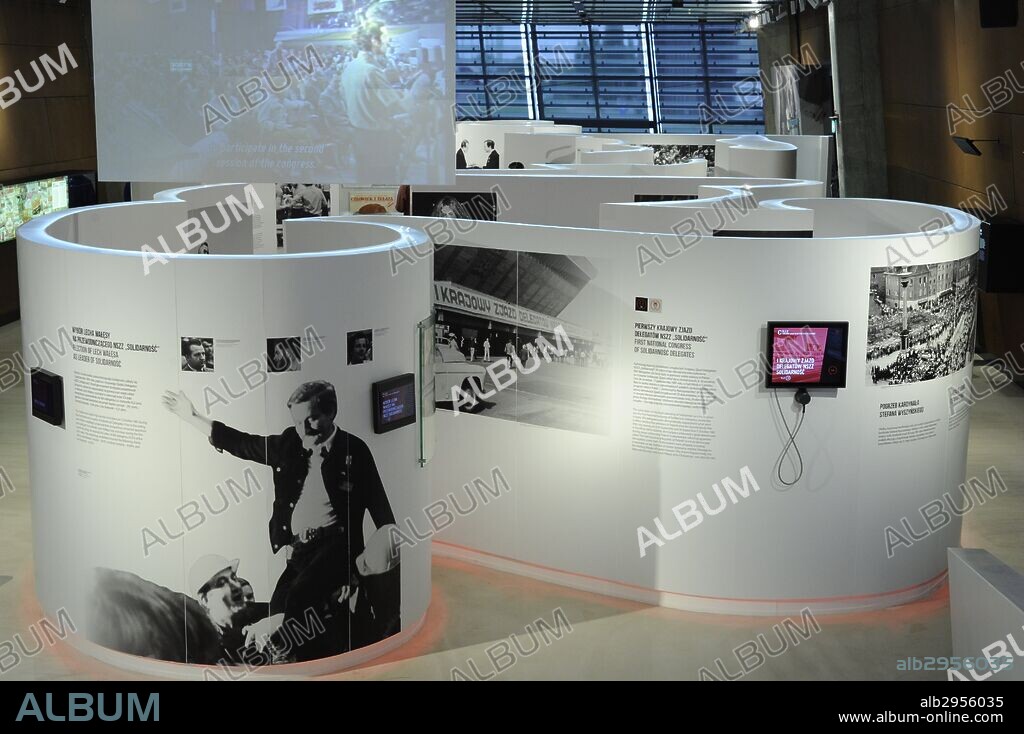 European Solidarity Centre. Gdansk. Poland. Inside.