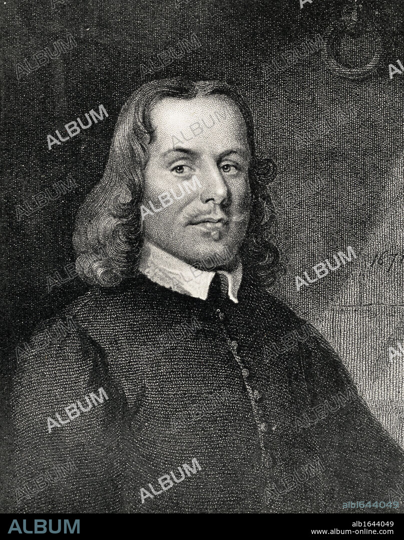 John Bunyan, 1628-1688. English author of 'The Pilgrim's Progress'. From the book "The International Library of Famous Literature".Published in London 1900. Volume VIII.