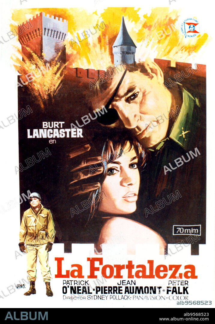 Poster de FORTALEZA, 1969 (CASTLE KEEP), dirigida por SYDNEY POLLACK. Copyright COLUMBIA/FILMWAYS.