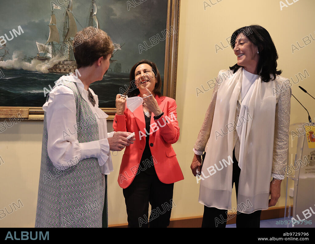 Madrid, 05/12/2022. Ministry of Defence. Inauguration of the new director of the CNI, Esperanza Casteleiro and the secretary and undersecretary of State, Amparo Valcarce García and Adoración Mateos, replacing Paz Esteban in the presence of the Minister of Defense, Margarita Robles. Photo: Jaime García. ARCHDC.