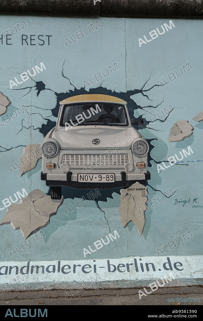 Test the Rest, Birgit Kinder, Berlin Wall, Federal Republic of Germany.