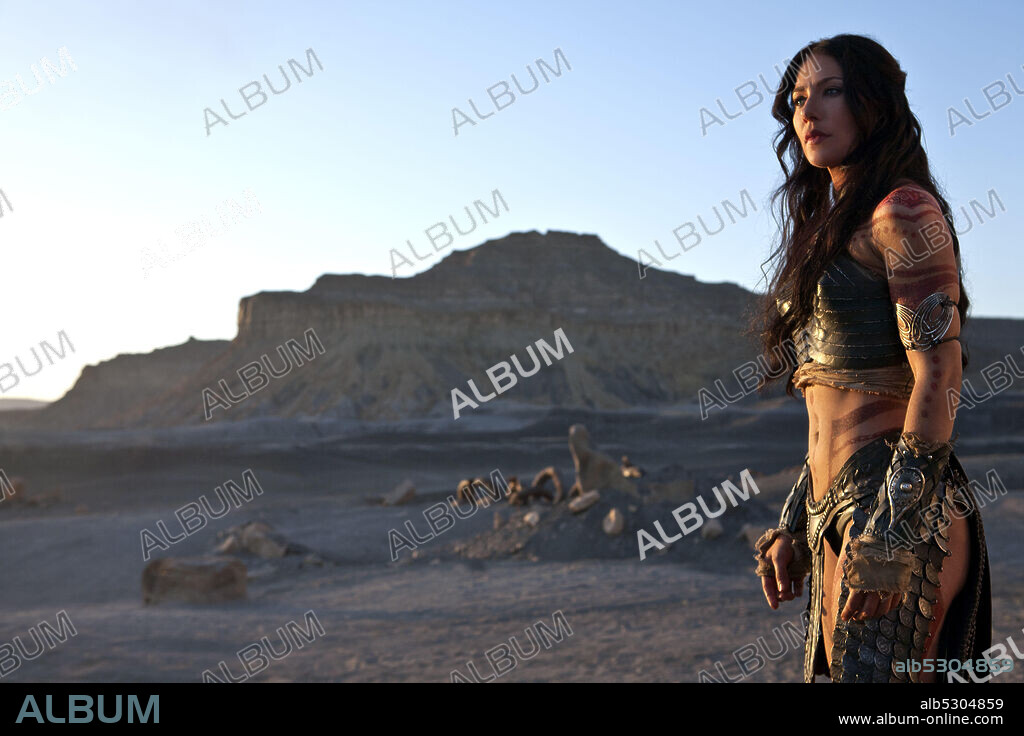 LYNN COLLINS in JOHN CARTER, 2012, directed by ANDREW STANTON. Copyright WALT DISNEY PICTURES.
