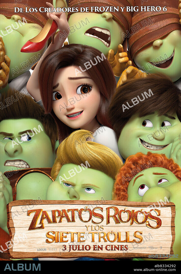 Poster of RED SHOES AND THE SEVEN DWARFS, 2019, directed by HONG SUNG-HO. Copyright Locus Creative Studios.