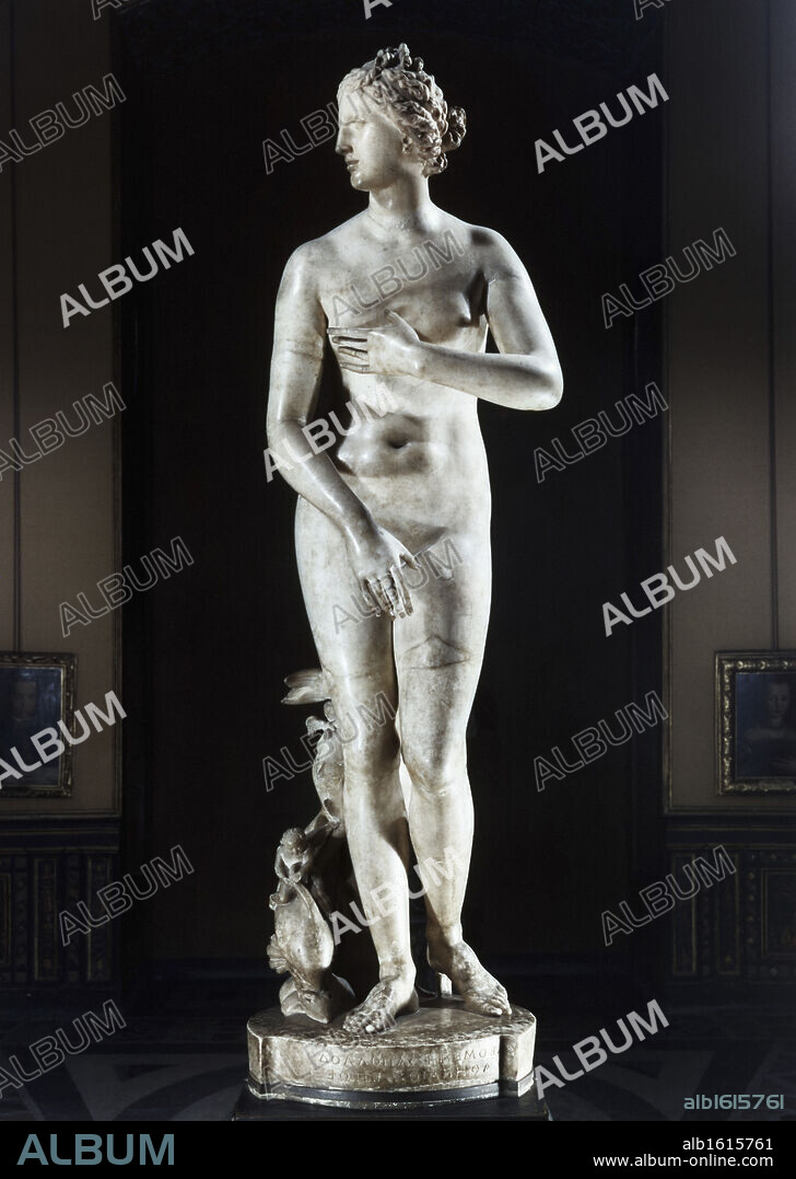 Medici Venus  Greek Art  Marble  Galleria degli Uffizi, Florence, Italy.