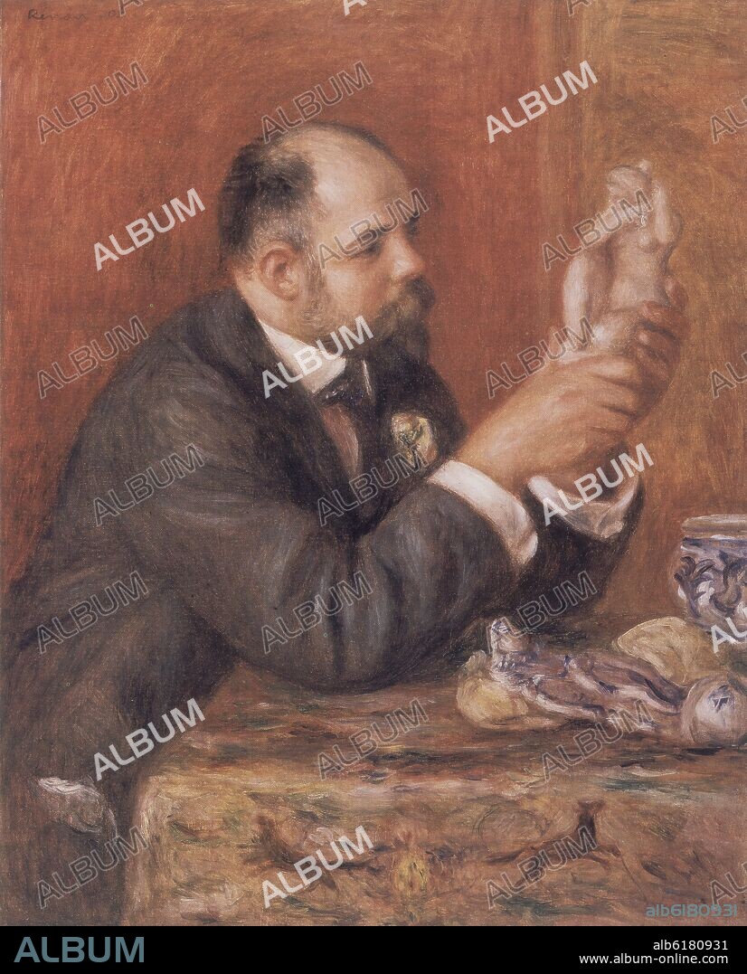 AUGUSTE RENOIR. RETRATO DE AMBROISE VOLLARD - 1908 - CORTESIA DE LA SEEI - MARTI GASULL.