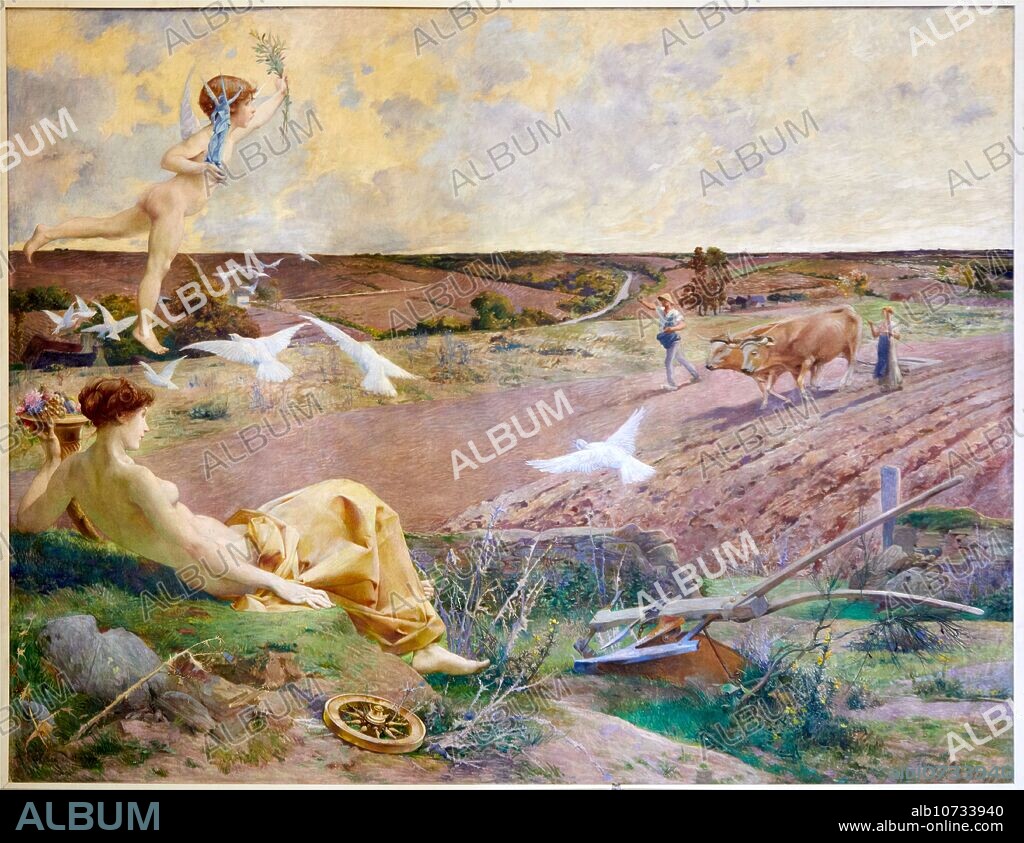 "La Fortune", 1901, Luc-Olivier Merson, Musée d'Orsay, Paris, France, Europe.