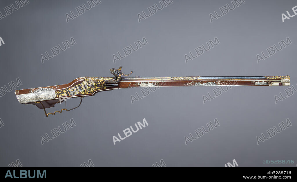 Wheellock Rifle, German, Munich, ca. 1610-30.