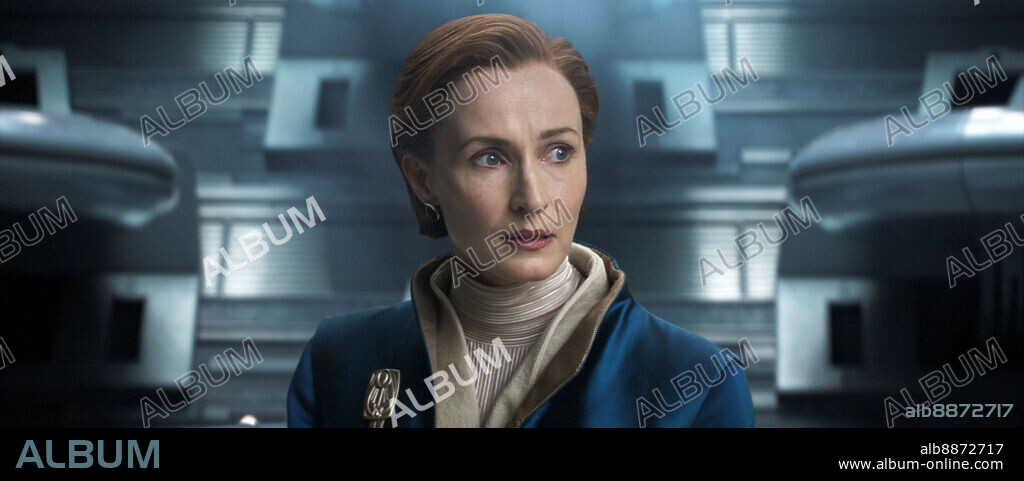GENEVIEVE O'REILLY in ANDOR, 2022, directed by SUSANNA WHITE and TOBY HAYNES. Copyright LUCASFILM.