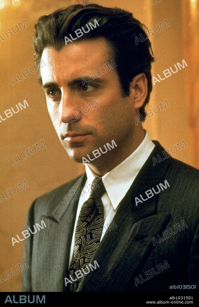ANDY GARCIA en EL PADRINO III, 1990 (THE GODFATHER PART III), dirigida por FRANCIS FORD COPPOLA. Copyright PARAMOUNT PICTURES.