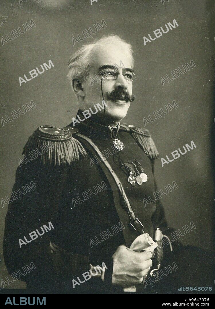 ANONYMOUS. Konstantin Stanislavski as Alexander Vershinin in the play "Three Sisters" by Anton Chekhov.