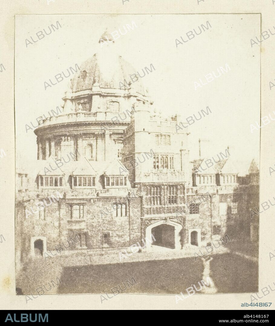Radcliffe Library, Oxford. William Henry Fox Talbot; English, 1800-1877. Date: 1836-1848. Dimensions: 7.2 × 6.3 cm (image/paper); 19.7 × 16.2 cm (mount). Salted paper print. Origin: England.