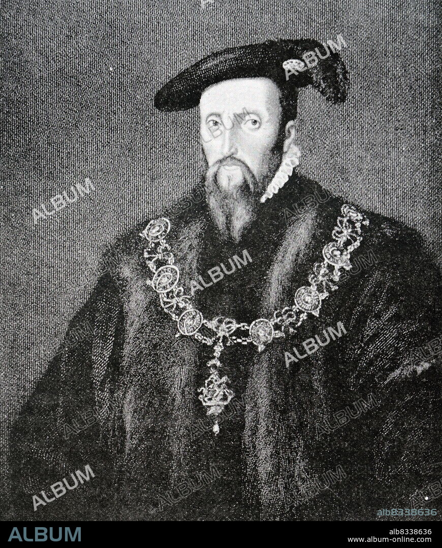 Edward Seymour, 1st Duke of Somerset KG PC (1500 - 22 January 1552), also known as Edward Semel, was the eldest surviving brother of Queen Jane Seymour (d. 1537), the third wife of King Henry VIII. He was Lord Protector of England from 1547 to 1549 during the minority of his nephew King Edward VI (1547-1553). Despite his popularity with the common people, his policies often angered the gentry and he was overthrown.