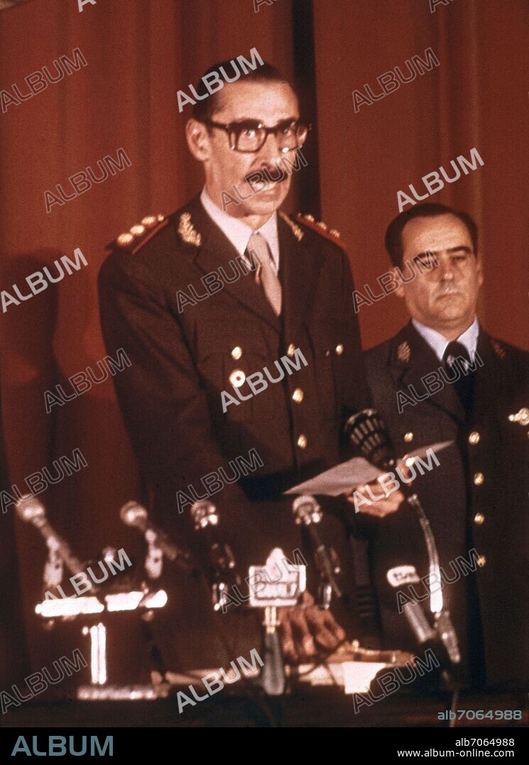JORGE RAFAEL VIDELA (1925) EX-MILITAR Y DICTADOR ARGENTINO.