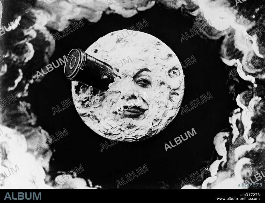 VIAJE A LA LUNA, 1902 (LE VOYAGE DANS LA LUNE), dirigida por GEORGES MELIES. Copyright MELIES.