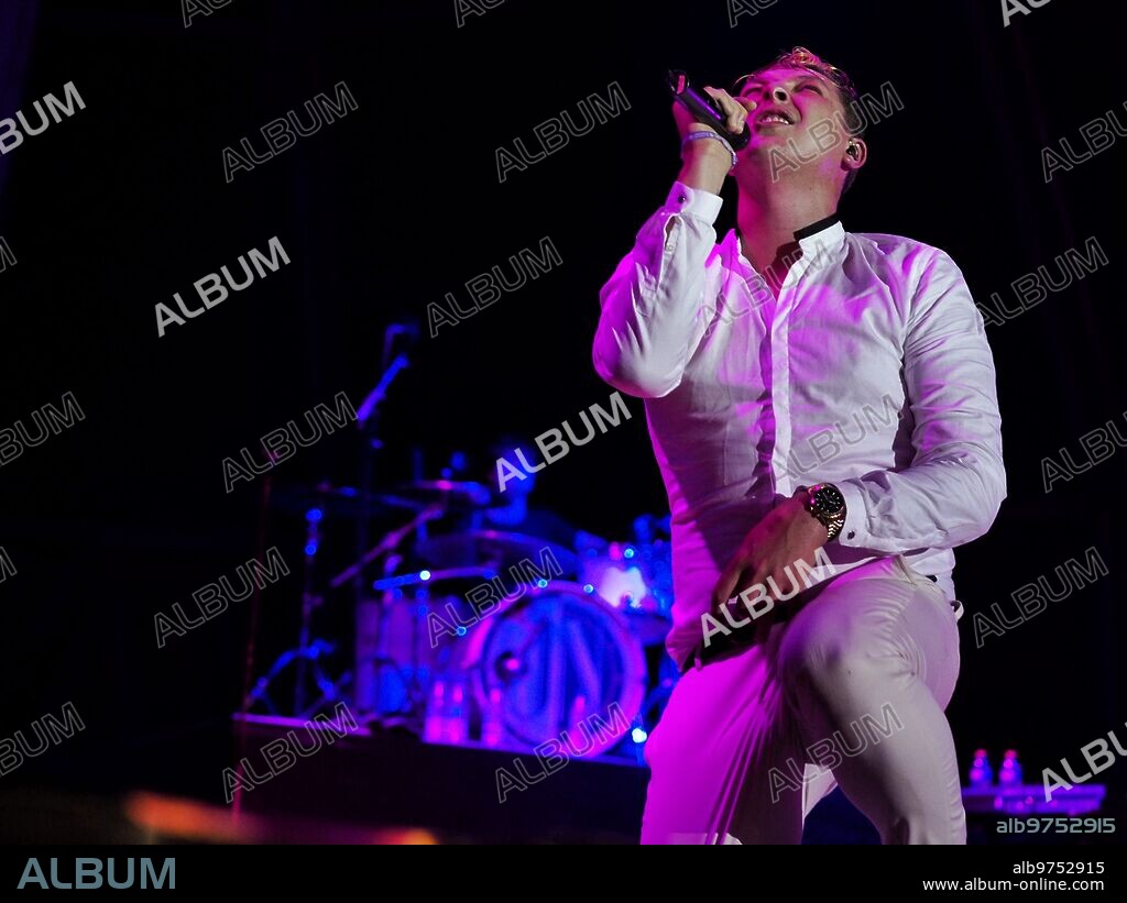 Valladolid, 03/09/2016. Concierto de John Newman en las fiestas de la virgen de San Lorenzo. Foto: Fernando Blanco ARCHDC.