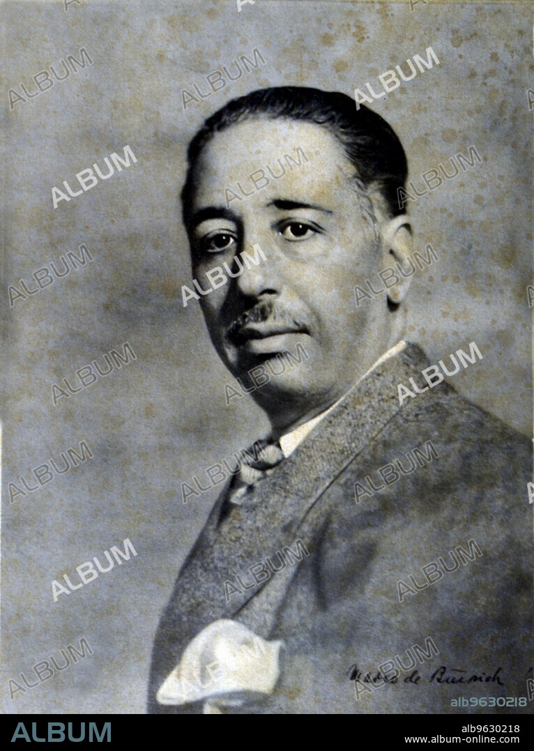 Lluis Companys i Jover (1882-1940), Catalan politician, President of the Government (1934-1940), reproduction of a poster of the Generalitat of Catalonia.