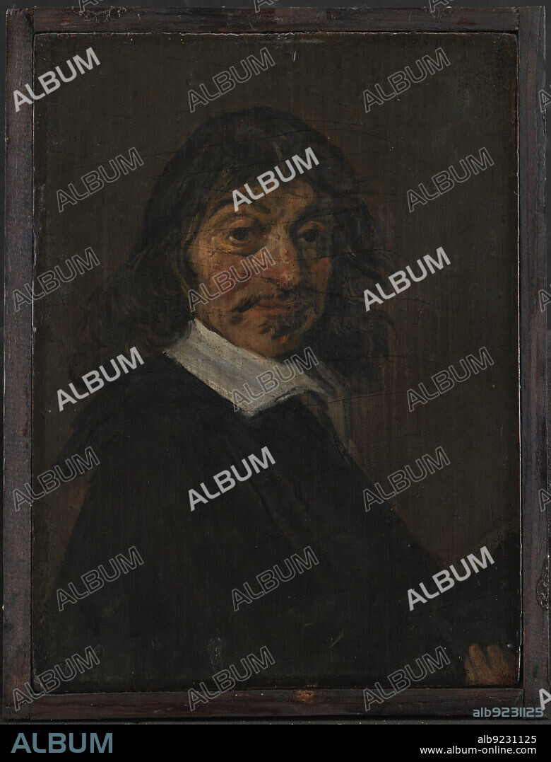 FRANS. Portrait of René Descartes (1596-1650), 1647-1648.
