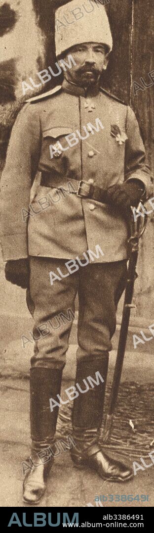 Lavr Georgiyevich Kornilov (1870 - 13 April 1918) general in the Imperial Russian Army during World War I and the ensuing Russian Civil War. He is today best remembered for the Kornilov Affair, an unsuccessful endeavour in August/September 1917 that purported to strengthen Alexander Kerensky's Provisional Government, but which led to Kerensky eventually having Kornilov arrested and charged with attempting a coup d'etat.