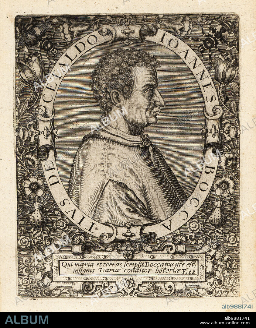 Giovanni Boccaccio, Italian writer, poet, correspondent of Giovanni Boccaccio, Italian writer, poet, correspondent of
