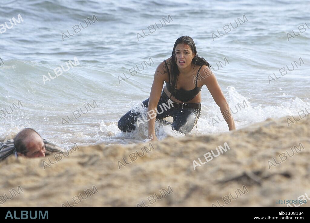 MICHELLE RODRIGUEZ en PERDIDOS, 2004 (LOST). Copyright ABC.