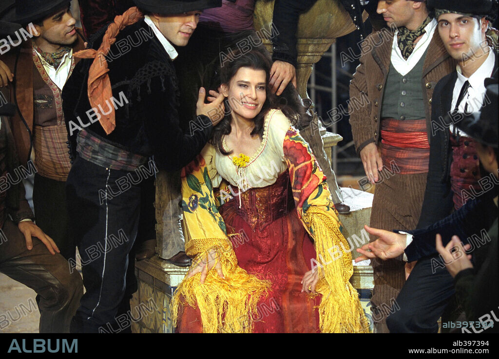 FANNY ARDANT dans CALLAS FOREVER, 2002, réalisé par FRANCO ZEFFIRELLI. Copyright MEDUSA FILM/CATTLEY/GALFIN BABE/FRANCE 2 /ALQUIMIA CINEMA.