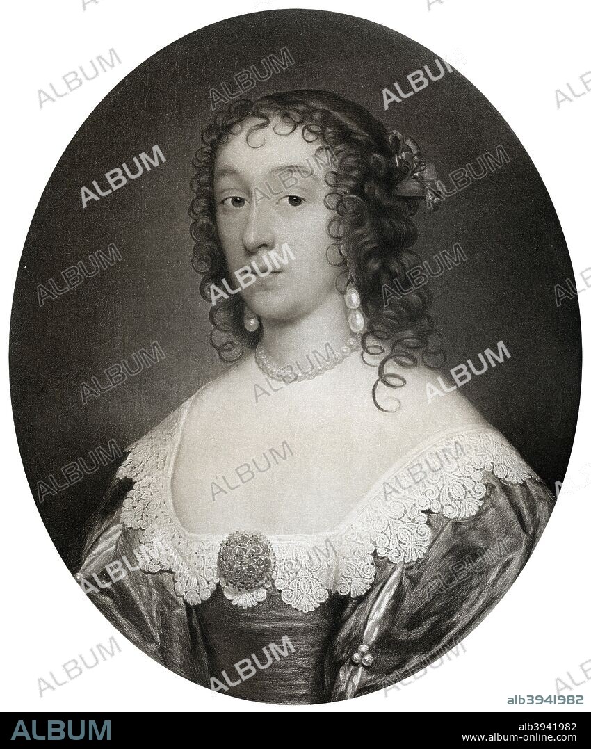 Mary Cromwell, Countess Fauconberg, third daughter of Oliver Cromwell, 17th century, (1899). Portrait of Mary Cromwell (1637-1713), third daughter of Oliver Cromwell (1599-1658), English military leader and politician. Illustration from Samuel Rawson Gardiner's Oliver Cromwell, (Goupil & Co, London, Paris, New York, 1899).