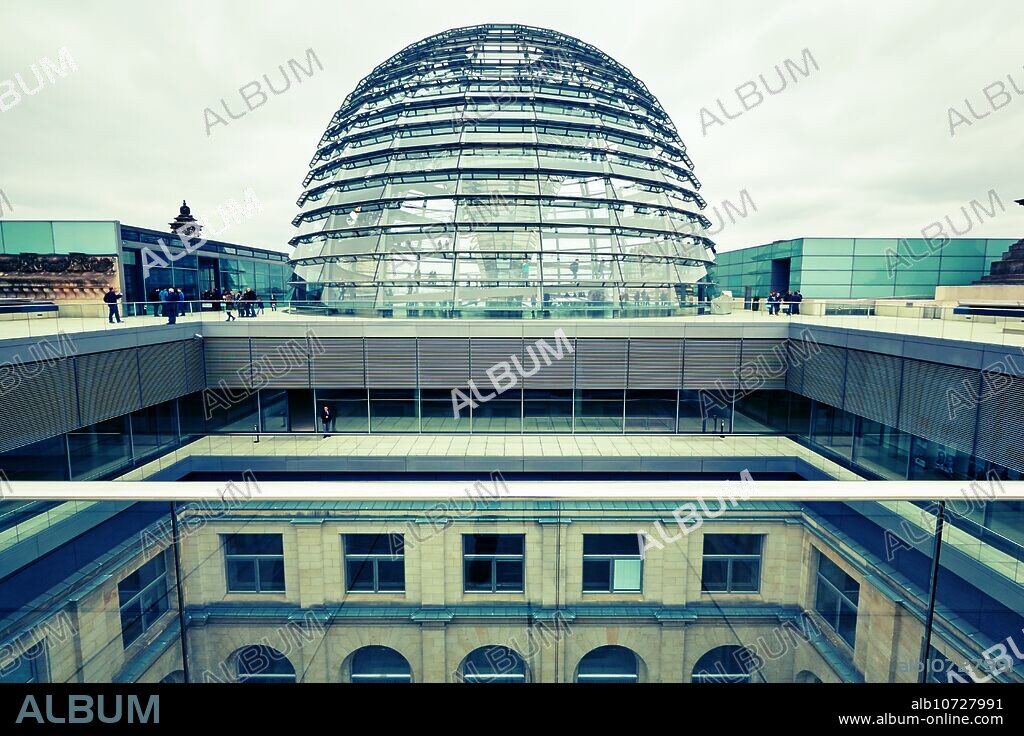Reichstag building, Berlin, Germany.