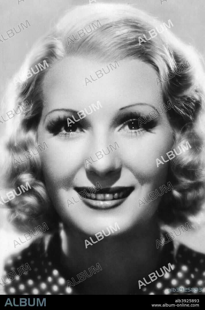 Jean Harlow (1911-1937), American actress, c1930s-c1940s. Harlow's big break in Hollywood came when Howard Hughes cast her in his sound remake of Hell's Angels (1930). She went on to appear in a number of films (including The Public Enemy (where she appeared with James Cagney) and Platinum Blonde (both 1931))  before her untimely death at the age of 26. It was roles such as theo one in Platinum Blonde which earned her the nickname The Blonde Bombshell.