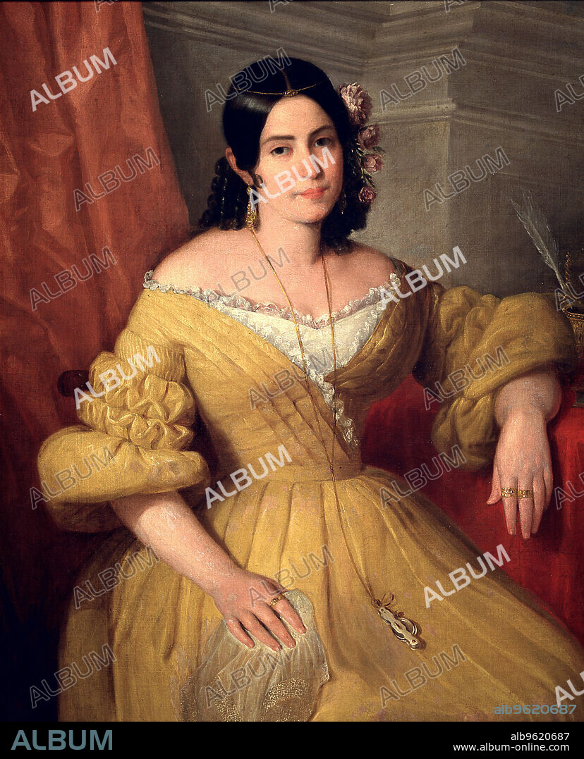 Gertrudis Gomez de Avellaneda (1814-1873), Cuban writer.