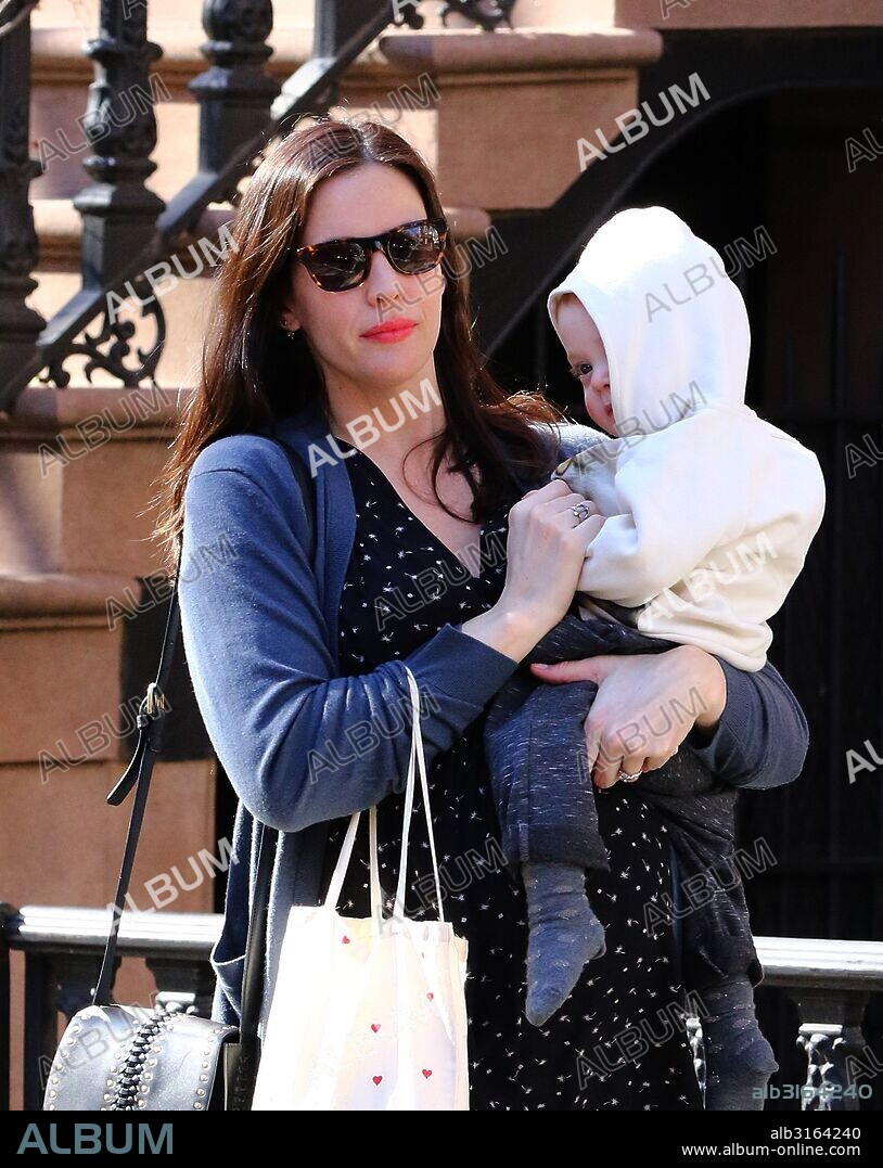 March 17, 2016 - New York, New York, U.S. - Actress LIV TYLER and her son Sailor Gardner leave their West Village house and go for a visit to the doctors. 17/03/2016
