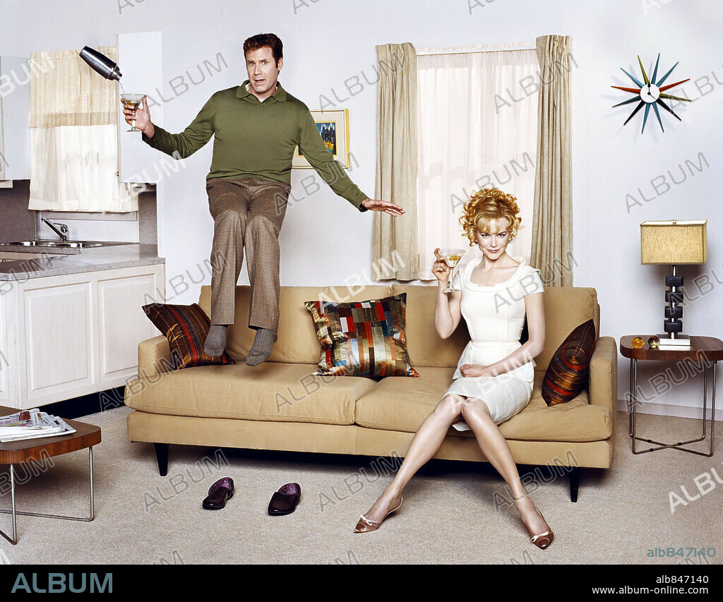NICOLE KIDMAN y WILL FERRELL en EMBRUJADA, 2005 (BEWITCHED), dirigida por NORA EPHRON. Copyright COLUMBIA PICTURES.