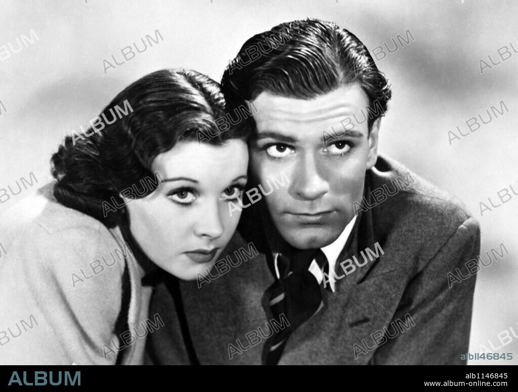 LAURENCE OLIVIER and VIVIEN LEIGH in 21 DAYS, 1940, directed by BASIL DEAN. Copyright LONDON-DENHAM FILMS/COLUMBIA.