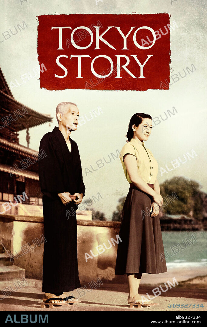 Poster of TOKYO STORY, 1953 (TOKYO MONOGATARI), directed by YASUJIRO OZU. Copyright SHOCHIKU FILMS.