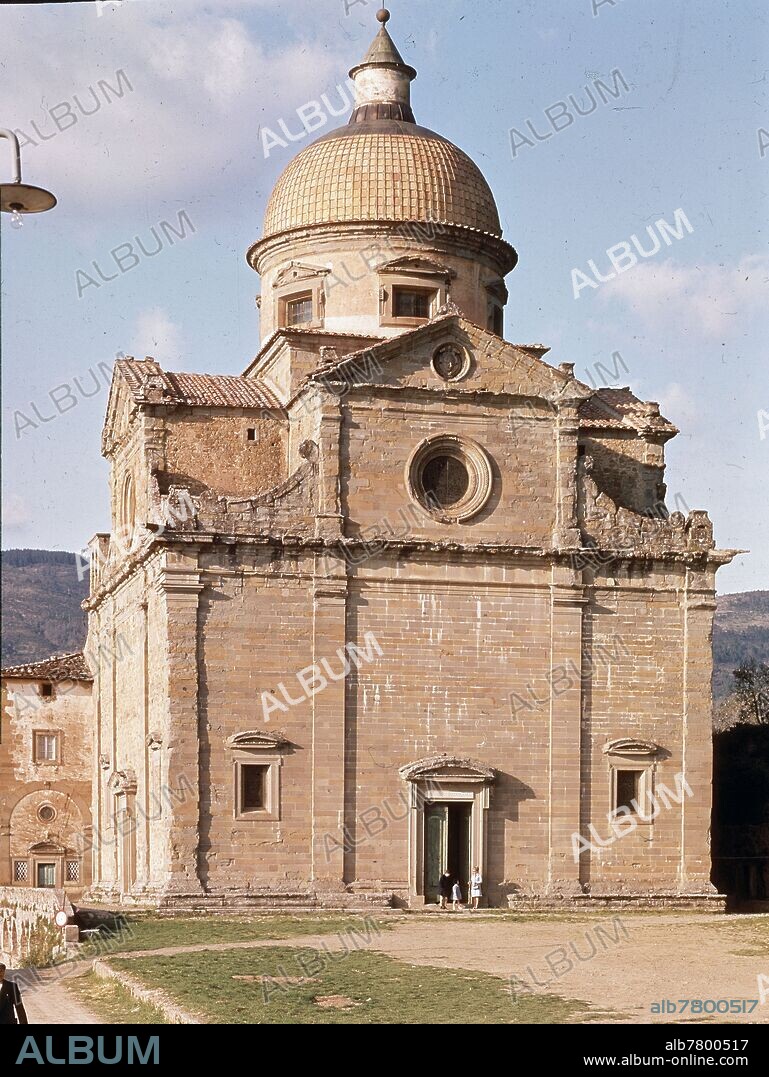 FRANCESCO DI GIORGIO MARTINI. IGLESIA DE SANTA MARIA DELLE GRAZIE AL CALCINAIO - 1484-1515 - RENACIMIENTO ITALIANO.
