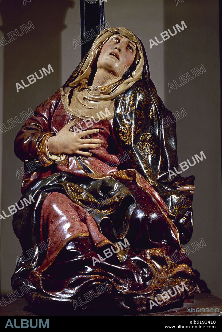 JUAN DE JUNI. VIRGEN DE LAS ANGUSTIAS - S XVI- RENACIMIENTO ESPAÑOL.