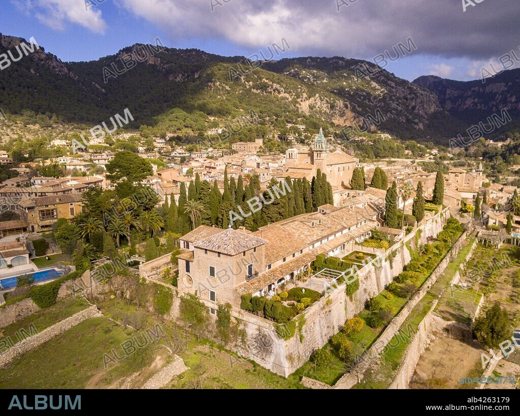 cartuja de Valldemosa, Patrimonio histórico de España, Valldemossa, Mallorca, balearic islands, Spain.