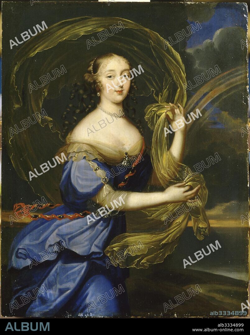 ELLE, LOUIS FERDINAND, THE YOUNGER. Françoise-Athénaïs de Rochechouart, marquise de Montespan (1640-1707), as Iris.