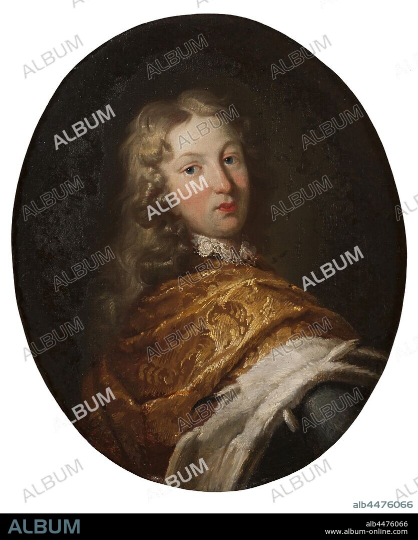 Karl III Vilhelm, Charles III Wilhelm (1679-1738) Margrave of Baden-Durlach, Karl III Vilhelm (1679-1738), mark greve of Baden-Durlach, painting, 1696, Oil on canvas, Height, 39 cm (15.3 inches), Width, 32 cm (12.5 inches).
