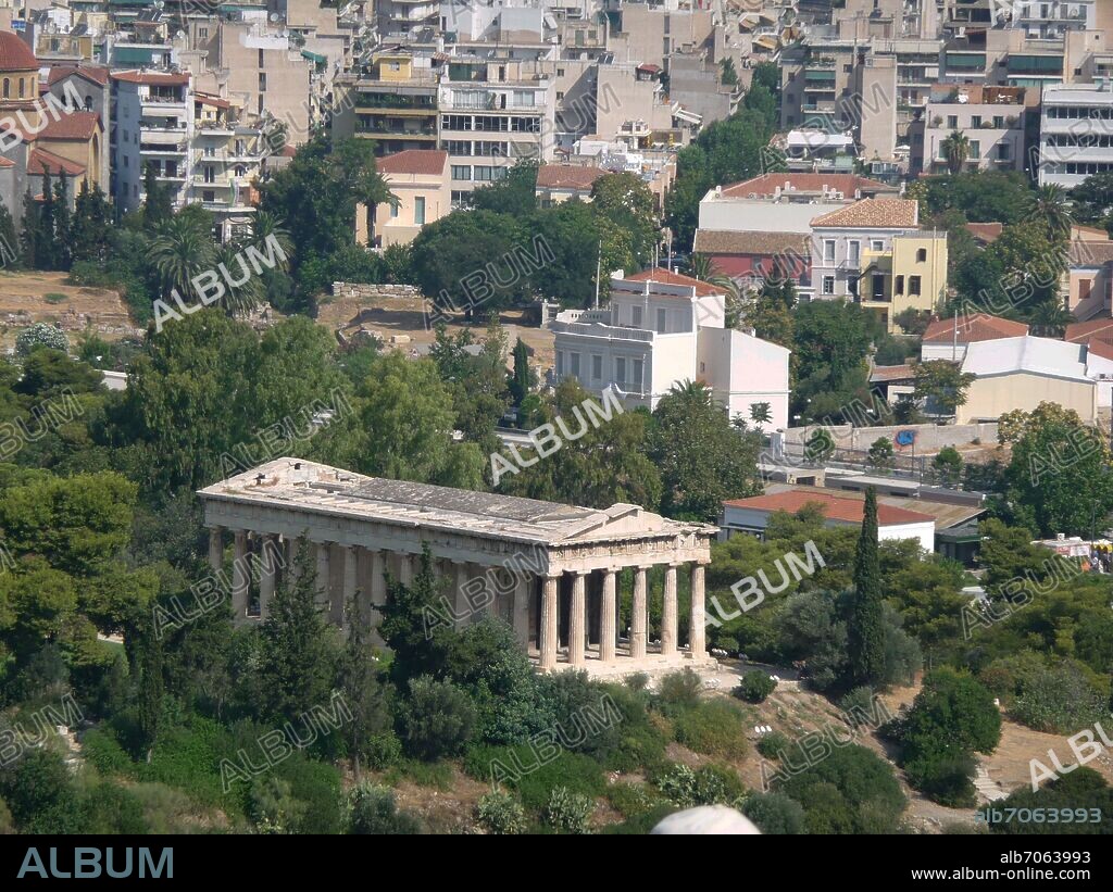 TEMPLO TESEION-HEFESTEION CONSTRUIDO ENTRE EL 450-440 A.C.