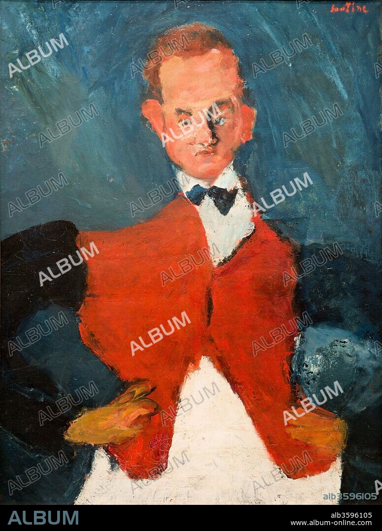 CHAIM SOUTINE. Le Garçon d’étage.