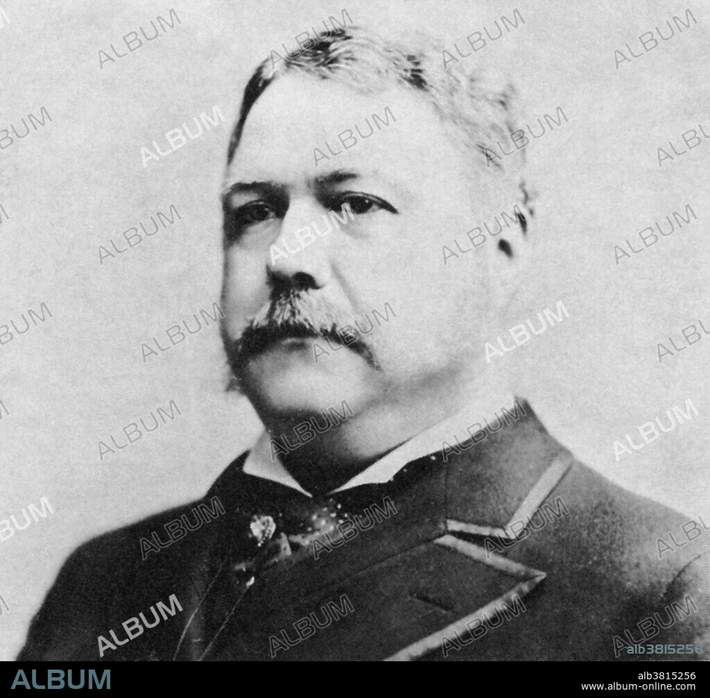 Chester Alan Arthur (October 5, 1829 - November 18, 1886) became the 21st President of the United States (1881-85) after the assassination of President Garfield. After just half a year as vice president, he found himself, unexpectedly, in the executive mansion. To the surprise of reformers, he took up the reform cause, signed the Pendleton Act into law, and enforced its provisions vigorously. He won plaudits for his veto of a Rivers and Harbors Act that would have appropriated federal funds in a manner he thought excessive. He presided over the rebirth of the United States Navy but was criticized for failing to alleviate the federal budget surplus that had been accumulating since the end of the American Civil War. Although his failing health and political temperament combined to make his administration less active than a modern presidency, he earned praise among contemporaries for his solid performance in office. Suffering from poor health, Arthur made only a limited effort to secure renomination in 1884; he retired at the close of his term. In 1886 he suffered a cerebral hemorrhage and never regained consciousness. He died at the age of 57.